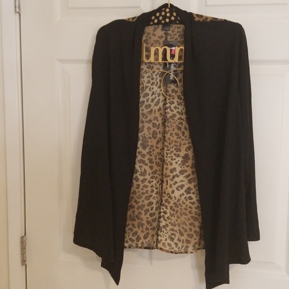 Cheetah cardigan